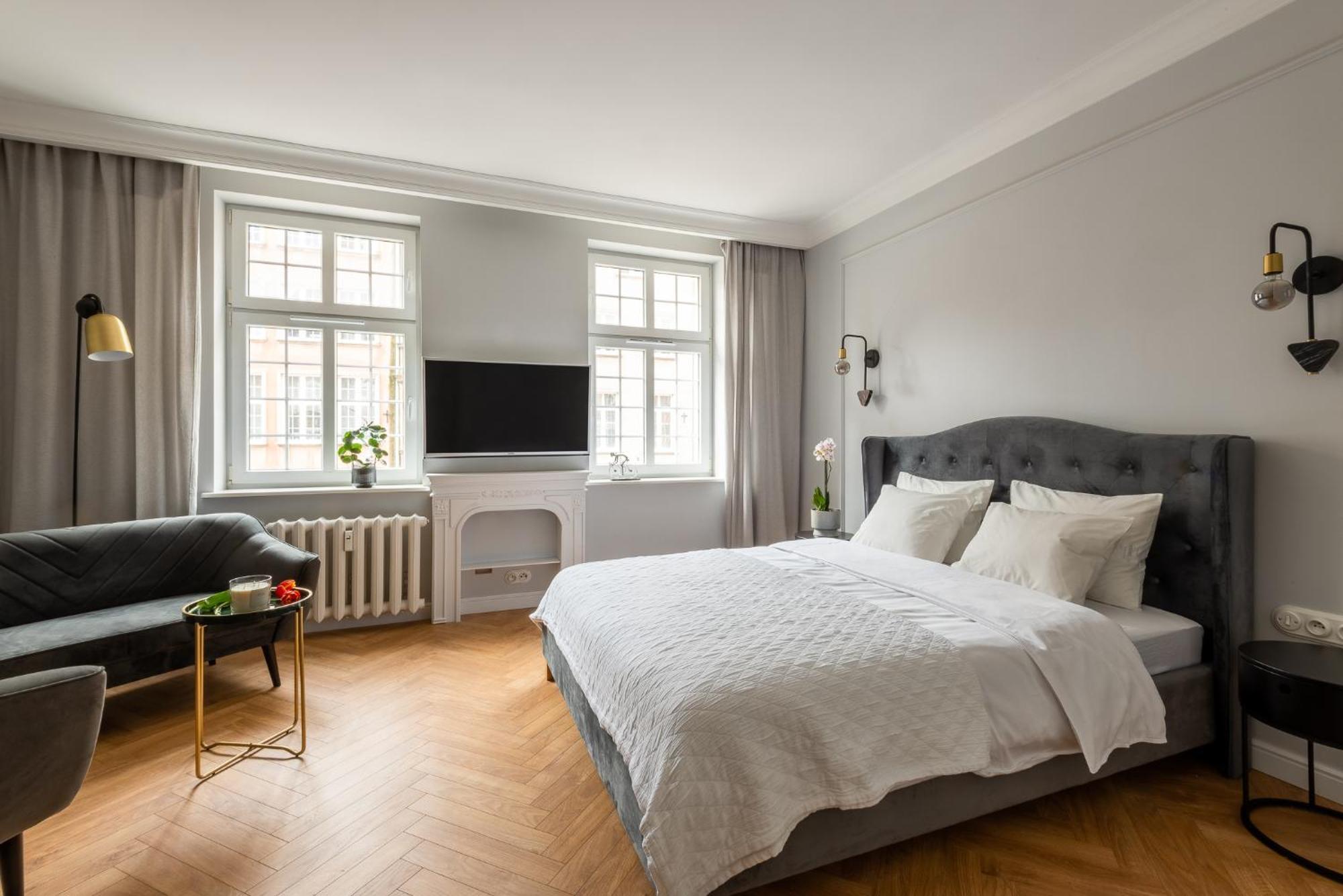 Rytm Miasta Apartment Gdansk Bagian luar foto
